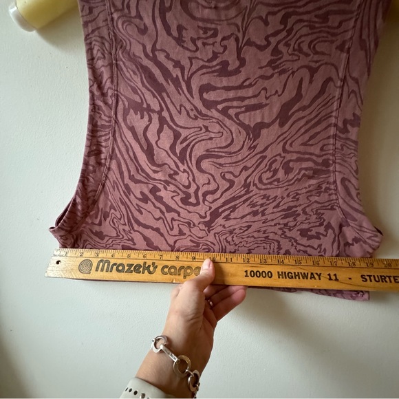 LULULEMON All Yours *Veil sheer crop tank top in Spiced Chai - Picture 6 of 7